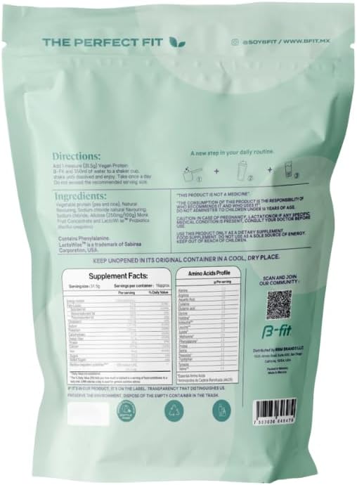 Vegan Pea Protein Powder Cookies and Cream Flavor Plant Based Shake 26g Organic Pure Protein Sugar-Free and Gluten-Free 19 Servings 600g