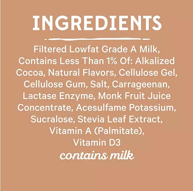 Fairlife Nutrition Plan High Protein Chocolate Shake 12 pk. &amp a Sophley Individually Wrapped Red and White Flex Straws Set