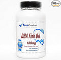 DHA Fish Oil (Emulsified Dry) 100mg // 100 Capsules // Pure // by PureControl Supplements