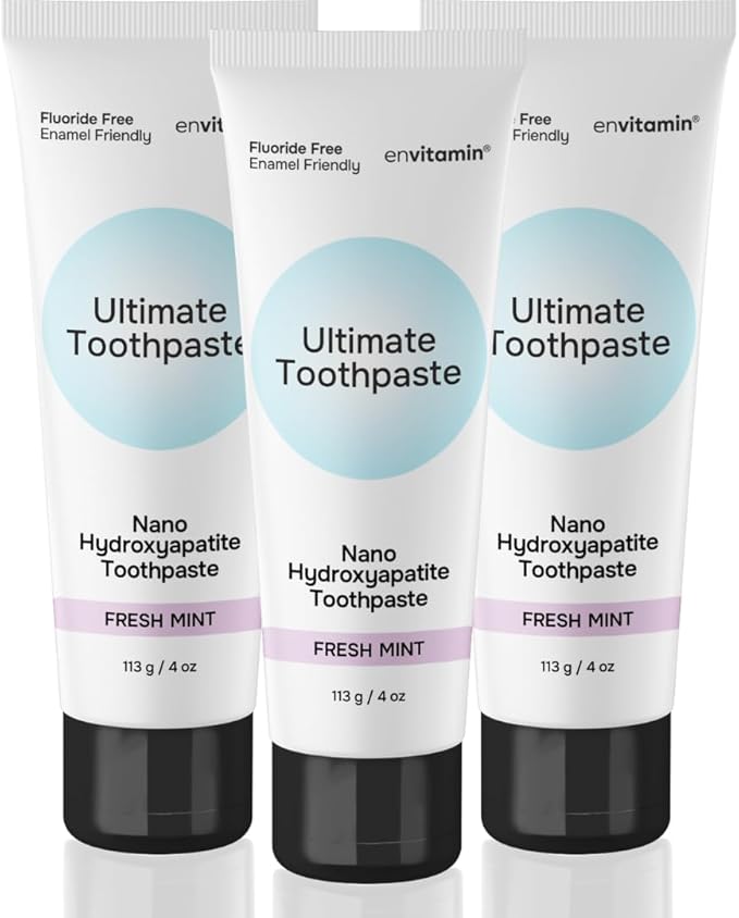 Nano Hydroxyapatite Toothpaste 3 Pack &amp Methylated Multivitamin