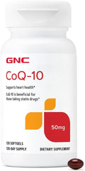 GNC CoQ-10 50mg Supports Heart Health 120 Count