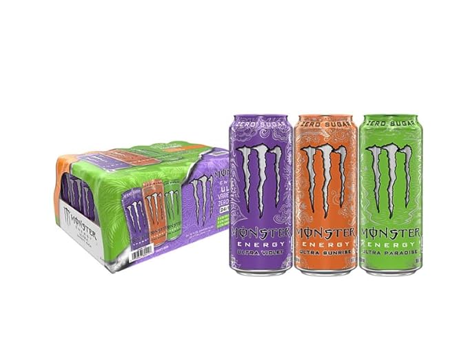 Monster Energy Ultra Variety Pack Sunrise Violet Paradise (16 fl. oz 24 pk.)