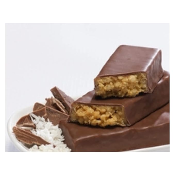PROTIFIT - Low Calorie Chocolate Crisp &amp Coconut Protein Bar 2 Pack High Protein 15g Protein Low Carb Low Sugar Ideal Protein Compatible 7 Servings Per Box (2 Pack)