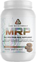 Core Nutritionals MRP Full Spectrum Meal Replacement | Whey Protein Blend + Low Glycemic Carb Blend | 27g Protein | 3 Pound (Double Chocolate Oatmeal Cookie)