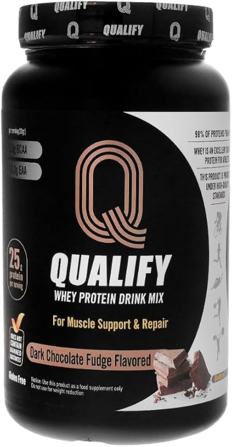 Dark Chocolate Fudge + Unflavored Whey Protein Powder Bundle - 24g &amp 26g Protein Gluten-Free