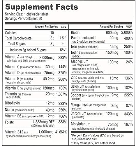 BariatricPal 30-Day Bariatric Vitamin Bundle (Multivitamin ONE 1 per Day! with 45mg Iron Chewable - Orange Citrus and Calcium Citrate Soft Chews 500mg with Probiotics - Belgian Chocolate Caramel)