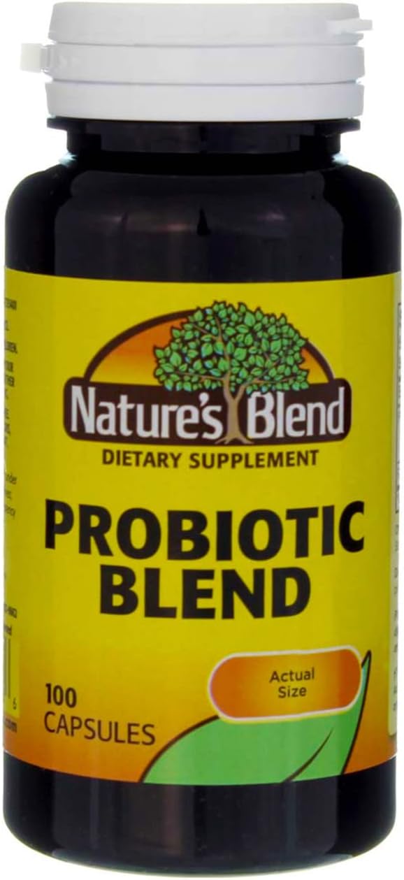 Nature's Blend Probiotic Blend 100 Capsules (Pack of 4)