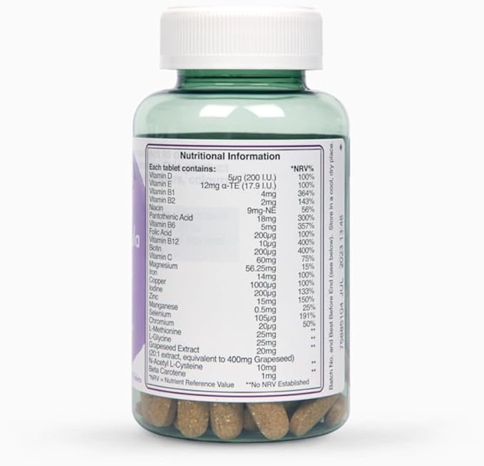H and B Skin Hair &amp Nails Formula 90 Tablets