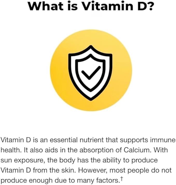 Vitamin D3 25mcg (1000 IU) | 650 Softgels – 22 Month Supply | Supports Bone Teeth Muscle &amp Immune System | Gluten Free | Easy to Swallow Supplement | Made for a Healthy Connection with Nature