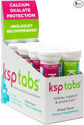 Lime &amp Berry All Natural Hydration &amp Kidney Health Supplement to Combat Calcium Oxalate Crystal Formation 80 Tablets