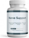 Nerve Support Supplement – Herbal Vitamin &amp Mineral Blend for Overall Nerve Comfort and Relaxation – Daily Wellness Formula – 120 Capsules