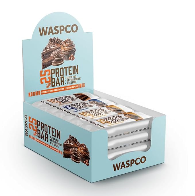 (12 Count VARAITEY) Protein Bars COOKIES AND CREAM &amp HAZELNUT CUPCAKE &ampCHOCOLATE CAKE Gluten Free with 9g Protein and 0.5 g Sugar36 G