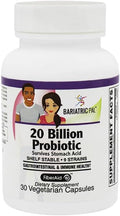 BariatricPal Probiotic 20 Billion CFU Gastrointestinal &amp Immune Health Capsules (30 Count)