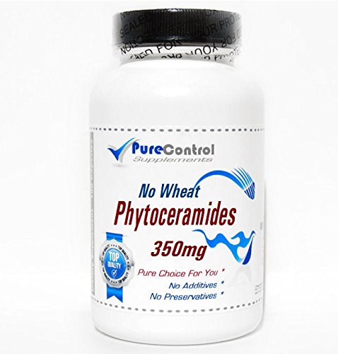 No Wheat Phytoceramides 350mg // 200 Capsules // Pure // by PureControl Supplements