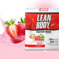 Lean Body All-in-One Strawberry Protein Shake. 35g Protein Whey Blend 7g Healthy Fats &amp Fiber 22 Vitamins and Minerals No Artificial Colors Gluten Free (4.6lb) Packaging May Vary