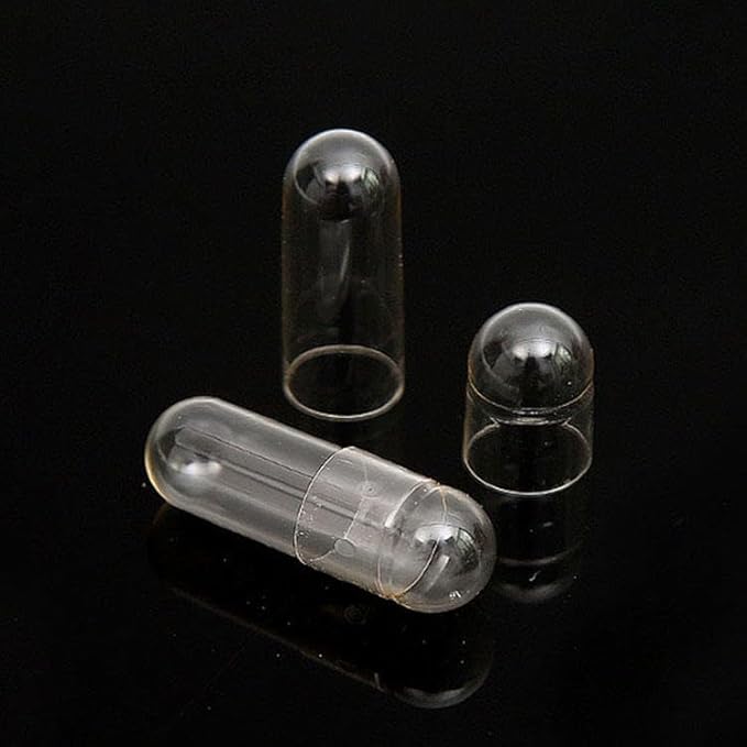 Vegan Empty Capsules Size 000 1000 Count Clear HPMC Vegetable Capsules for Supplements Separated