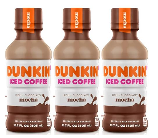 Protein coffee flavored smart size bottle + King Combo QR Code (Medium Mocha (3 Count))