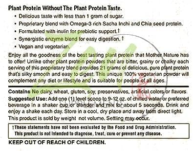 Zen Supplements Plant Protein-Chocolate 1020G 2.2LB-Powder - 23 Grams of Protein Per Serving -Vegan Low Net Carbs Non Dairy Gluten Free Lactose Free No Sugar Added Soy Free Kosher Non-GMO