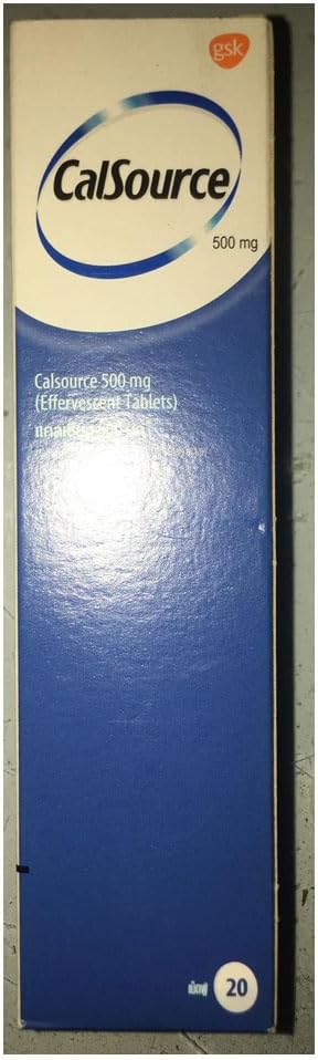 Calcium Sandoz Effervescent Tablets 20 Tablets by Coconumilk