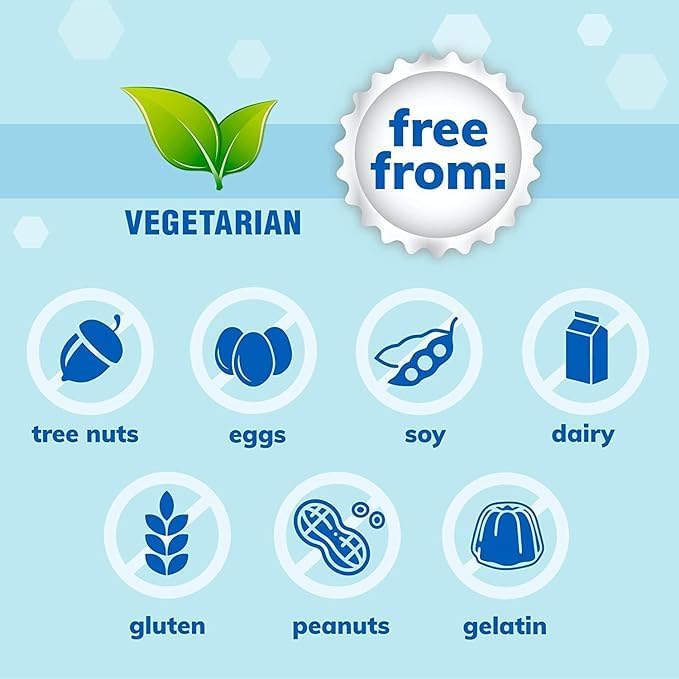 PB8 Probiotic - 3 Pack - 120 Capsules Per Bottle - Supports Digestive Health - 14 Billion CFU - 8 Beneficial Strains - No Milk Gluten or Soy