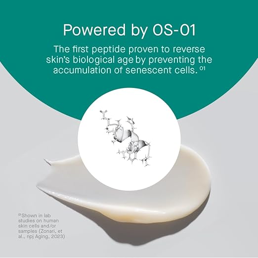 OneSkin BODY OS-01 Peptide Topical Supplement &amp Skin Longevity Age Reversal Moisturizer | Safe for Sensitive Skin Fragrance-Free 60 mL / 2 oz