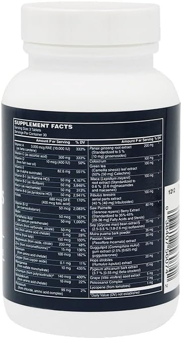 Netrition Active Men's Multivitamin Formula 90 Tablets