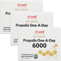 (Pack of 3) Hi Well Premium Propolis 6000 Flavonoid 120mg 150Capsules