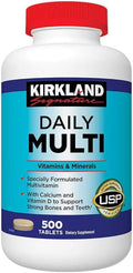 Kirkland Signature Daily Multi 500 Tablets (3 Pack)