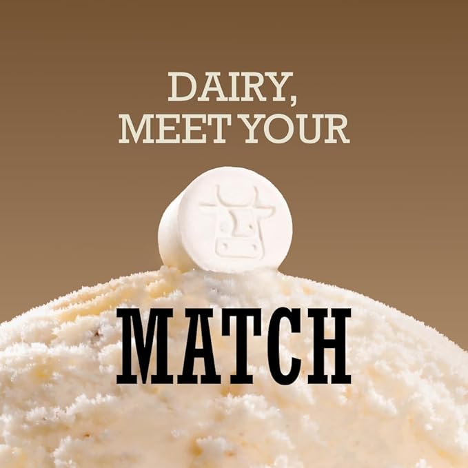 DairyPill Lactase Enzyme 18000 FCCs per Pill 30 Count Solution for Lactose Intolerance Portable Easy to Swallow Preservative and Gluten Free American Made Non GMO