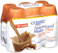Equate Chocolate Nutritional Shake Plus 350 Calories 6 Shakes 1.5-quart Box (Pack of 2)