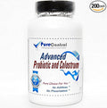 Advanced Probiotic and Colostrum // 200 Capsules // Pure // by PureControl Supplements