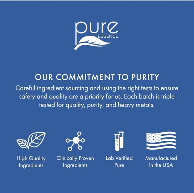 Ionic Fizz Calcium Plus by Pure Essence - Perfect Calcium/Magnesium Ratio with Vitamin A B C D and Potassium Strong Bones - Mixed Berry - 7.41 oz