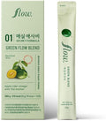 Green Flow Blend (0.67 oz x 14 Sticks) – Apple Cider Vinegar &amp Korean Green Plum Liquid Supplement | Refreshing Digestive Support Drink