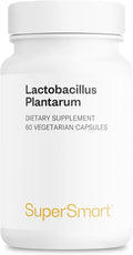 Supersmart - Lactobacillus Plantarum PostBiotic 20 Billion CFU per Day (Immuno-LP20) - Heat-Treated Probiotic Supplement | Non-GMO &amp Gluten Free - 60 Vegetarian Capsules