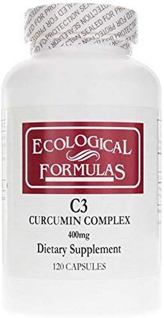 Ecological Formulas C3 Curcumin Complex 400 Mg120 Count