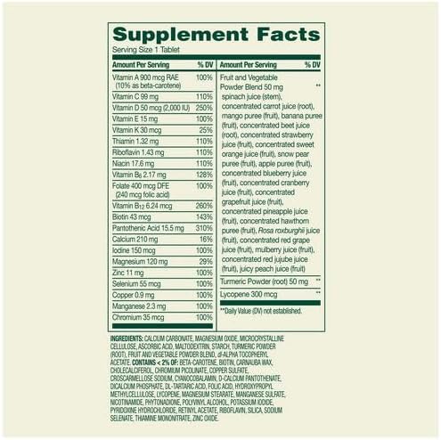 H4U Spring Valley Men’s Multivitamin Dietary Supplement Tablets Daily Nutritional Support for Men 150 Count