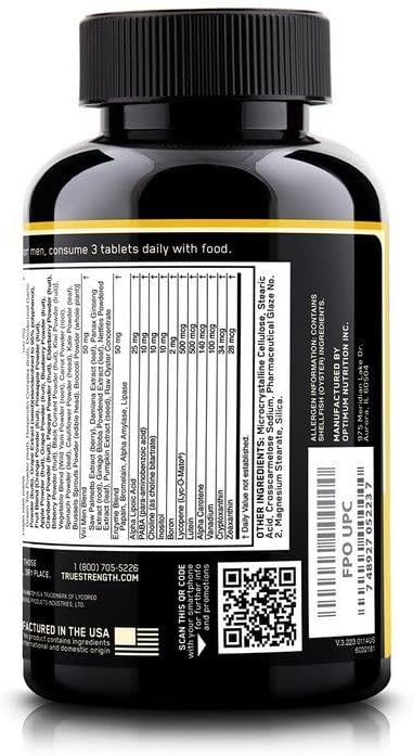 Optimum Nutrition Opti-Men Daily Multivitamin Supplement 90 Count