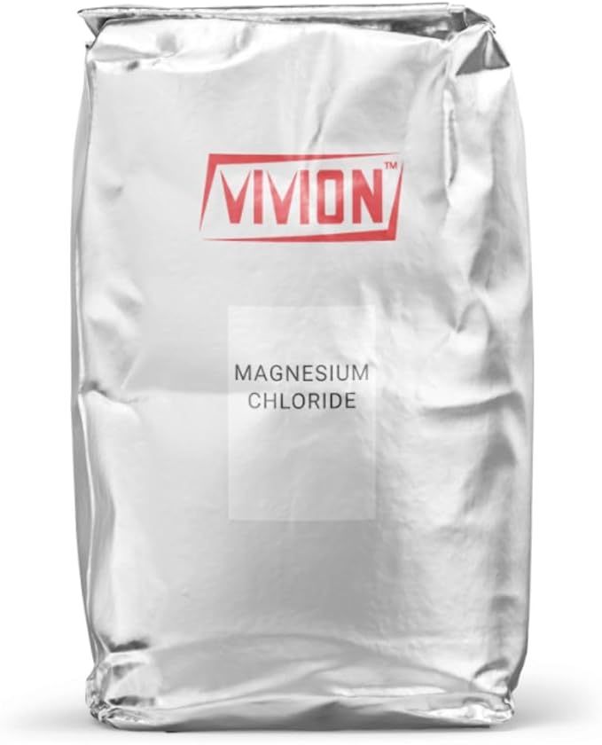 Magnesium Chloride - Bulk 20 kg (44 lb) - FG Nigari Bittern Sea Salt - Food Grade Firm Tofu Coagulant - Mineral Salt Tablet Capsule Supplement Excipient &amp Buffering Agent