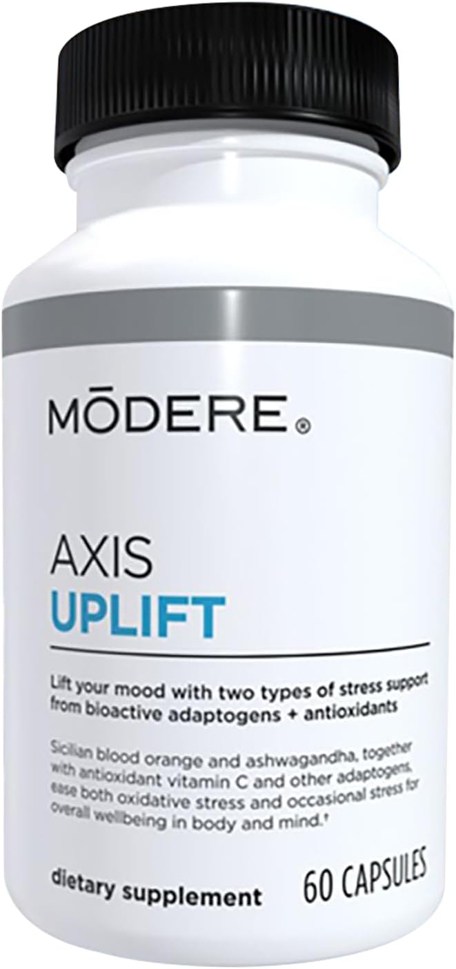 Modere Axis Uplift Wellness Capsules - Premium Daily Support Formula for Balance and Vitality with Selected Ingredients - Daily Use Formula - 60 Capsules