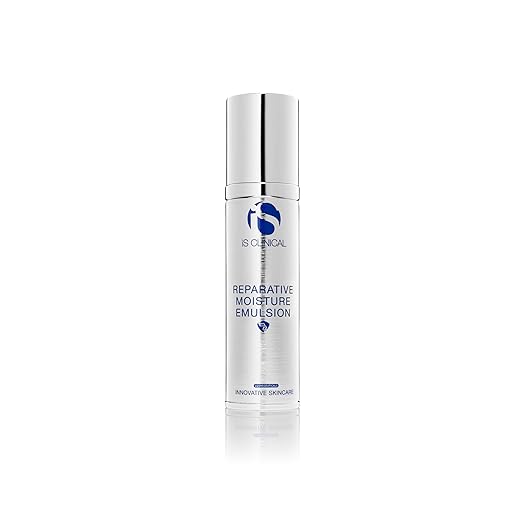 iS CLINICAL Reparative Moisture Emulsion Hydrating Anti-Aging Face Moisturizer with Hyaluronic Acid Repairs and Protects Skin