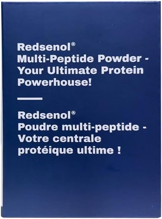 Multi-Peptide Powder 5 Small-Molecule Protein Peptides: Soy Ovalbumin Whey Sea Cucumber and Shiitake Peptides100% Absorption 62% Protein Omega 3 &amp6 Vitamins &amp Minerals (2 Boxes)