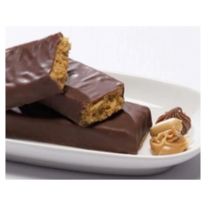 PROTIFIT - Low Calorie Peanut Butter Cup Protein Bar 2 Pack High Protein 15g Protein Low Carb Low Sugar Ideal Protein Compatible 7 Servings Per Box (2 Pack)