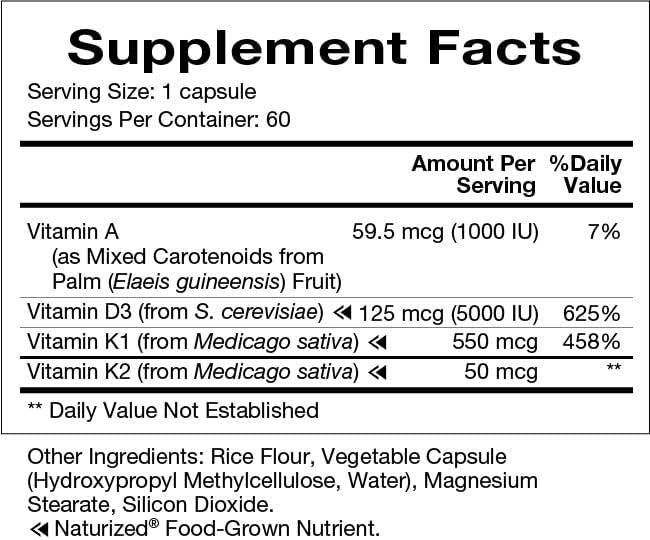 Natura Health Products Dual-Mag Complex Zinc and Vitamin D-A-K Supplement Bundle – Supports Bone Heart and Cellular Health - Promotes Cardiovascular Neurological and Immune Health