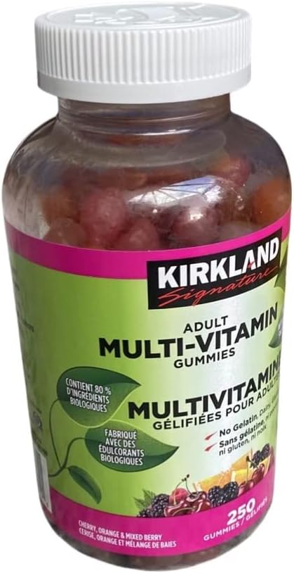 Kirkland Signature Adult Multi-Vitamin Gummies 250 Gummies
