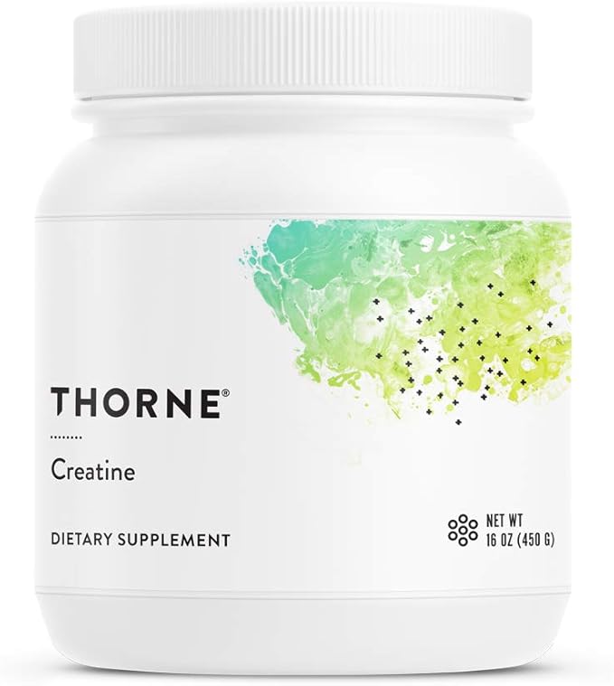 THORNE - Muscle Support Bundle - Whey Protein Isolate Vanilla &amp Creatine - NSF Certified - 30 to 90 Servings