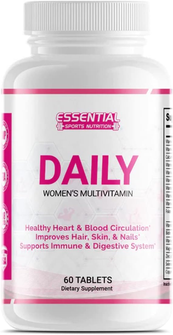 Multivitamins for Women Supplement-Includes Biotin -Vitamin A- Energy and Immune Support to Improve Blood Circulation Skin Hair &amp Nails