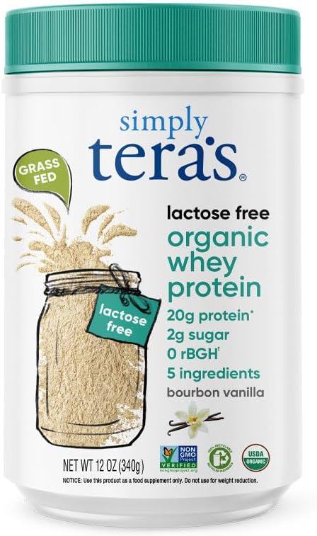 Simply Teras Organic Whey Bourbon Vanilla 12 oz