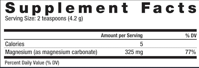 Natural Vitality Calm Magnesium Supplement Anti-Stress Drink Mix Powder Gluten Free Vegan &amp Non-GMO Cherry 8 oz