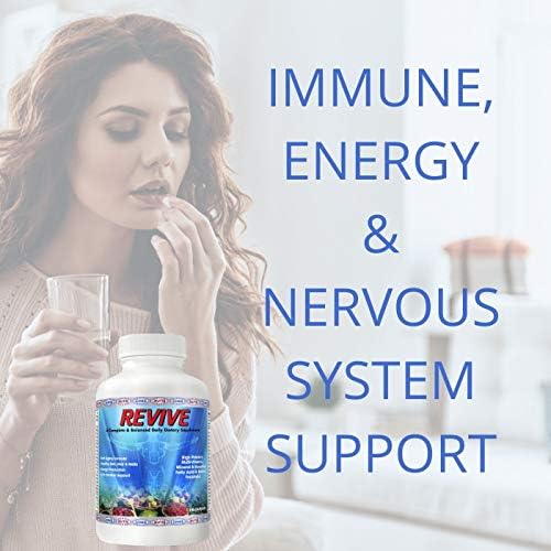 Revive Multivitamin | Immune Support | Omega 3.6.9 | Antioxidants | COQ10 | 150 Capsules