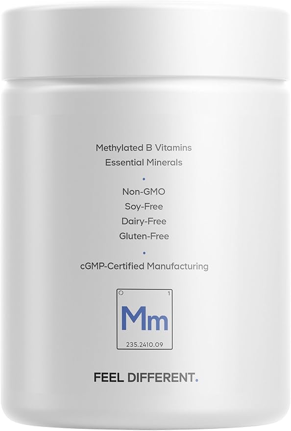 Codeage Methylated Multivitamin Supplement - B-Vitamin Vitamins A C D E K2 B12 Methylcobalamin - L-Methylfolate - Magnesium CoQ10 DIM Probiotics Benfotiamine Lithium Calcium - 90 Capsules